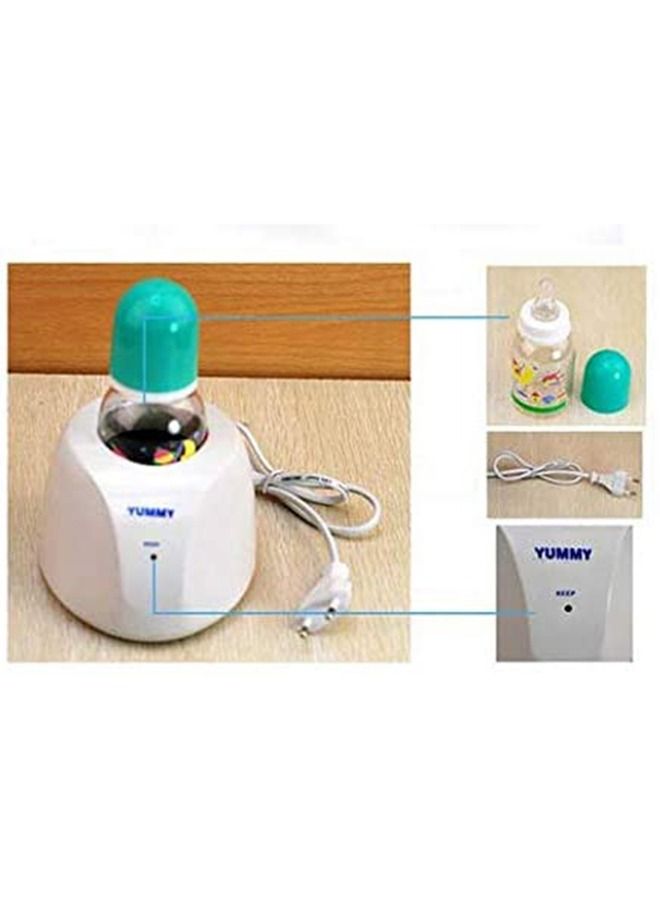 Electric Baby Feediing Bottle Warmers Constant Temperature Heater- White  - Image 2