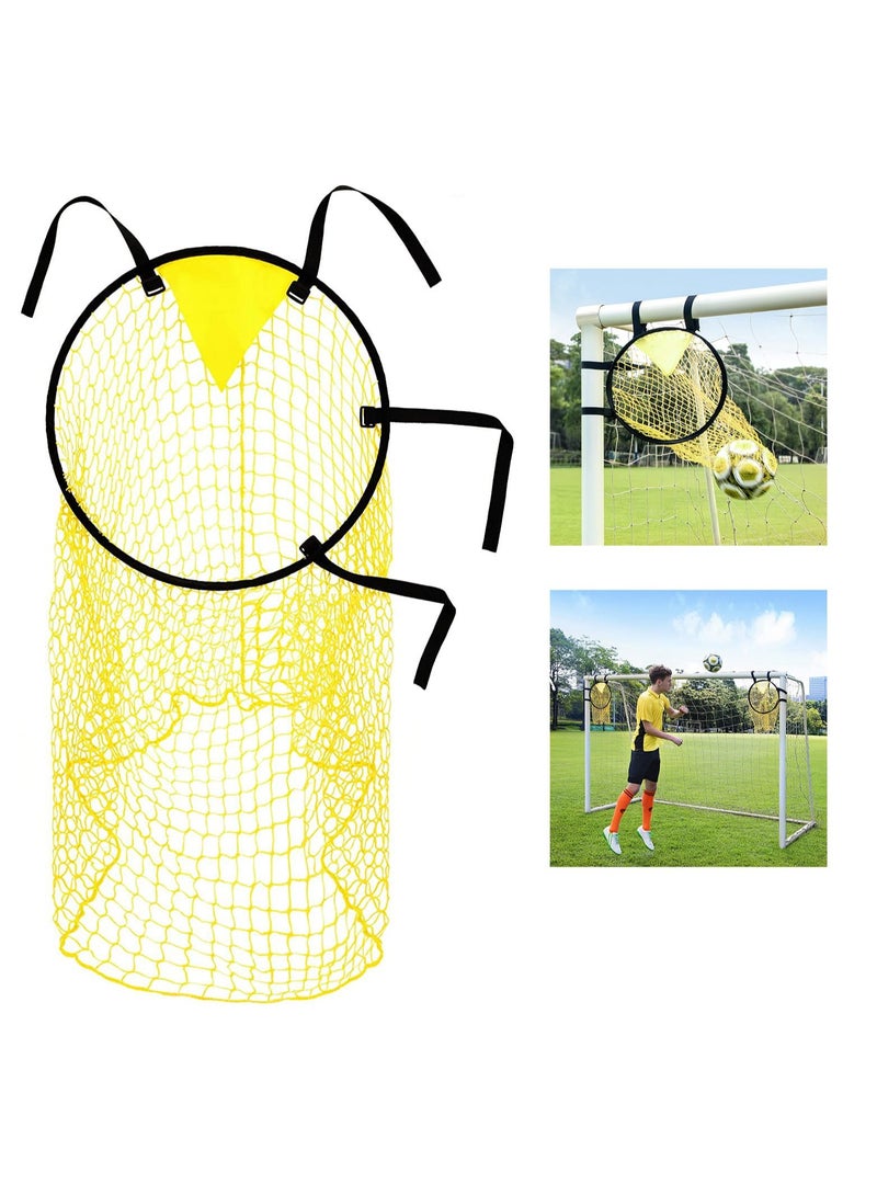 SYOSI 1PCS Soccer Shooting Accuracy Training Goal, Top Bins Soccer Target Goal Shooting Practice Soccer Target Goal Soccer Goal Shooting Accuracy Goal for Shooting Soccer Accuracy Training - Image 1