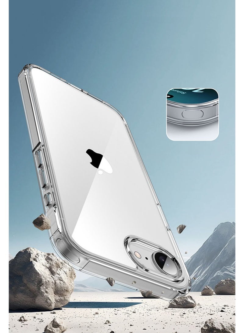 عام غطاء iPhone 17E/16E، شفاف مقاوم للاصفرار، غطاء مضاد للصدمات. - Image 3