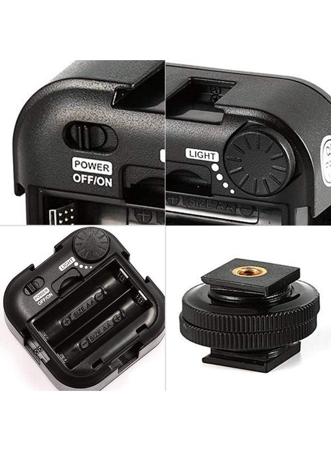 GODOX LED36 Video Light Ultra Bright LED Panel Light Offer Continuous Lighting Source Interlocking Dimmable Fits Almost Any DSLR Cameras and Camcorders - Image 3