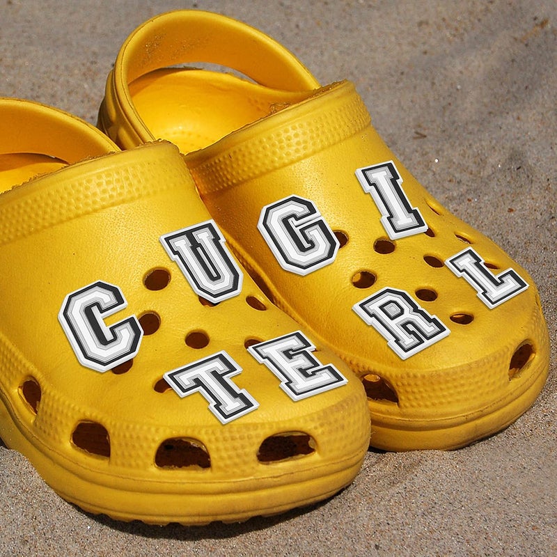 klarako Letters Numbers Shoe Charms, A-Z Letters & 0-9# Numbers Clog Charms DIY Shoes Pins for Boy Girl Teens Men Women and Adults - Image 5