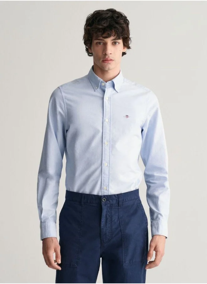 غانت Gant Slim Fit Classic Oxford Shirt