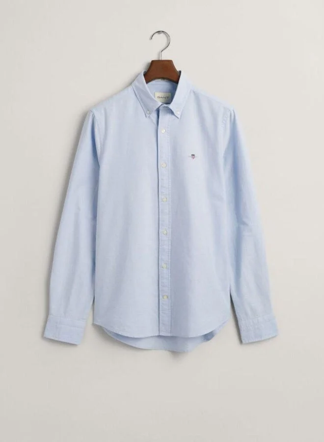 GANT  Gant Slim Fit Classic Oxford Shirt for Men | Best Price UAE