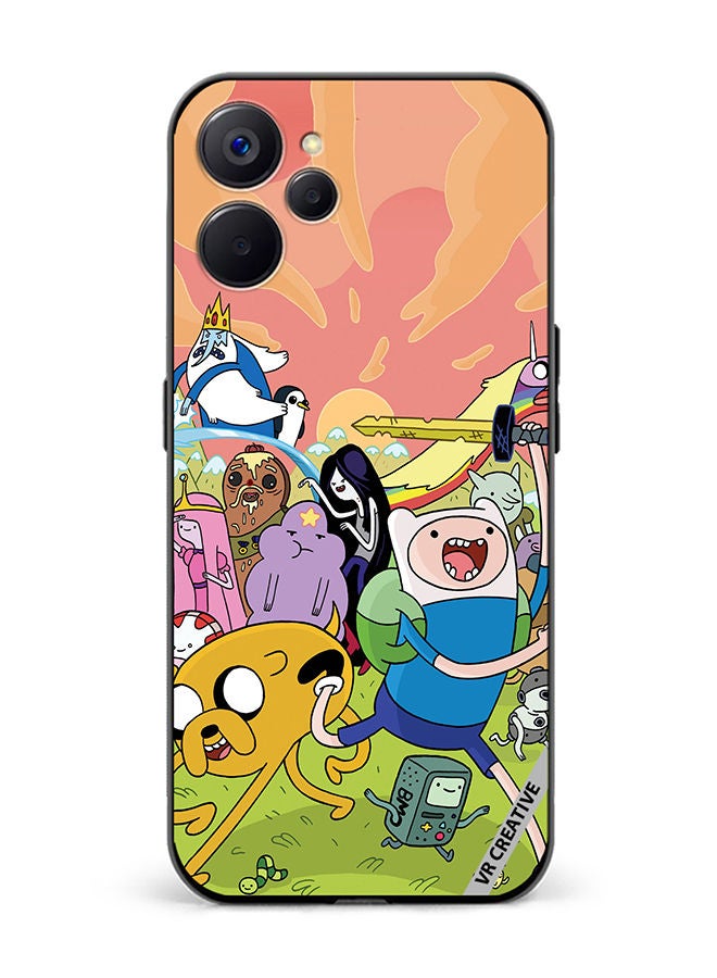 VR CREATIVE Protective Case Cover For Realme 10 5G Cartoon Mix Design Multicolour - Image 1