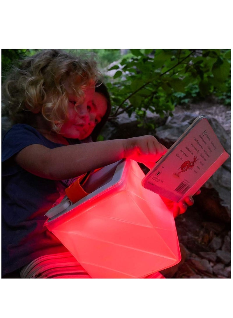 كابتن تيك 2-in-1 Solar Camping Lantern and Phone Charger - Inflatable LED Lamp for Camping, Hiking and Travel - Emergency Light for Power Outages, Hurricane, Survival Kits - As Seen on Shark Tank - Image 3