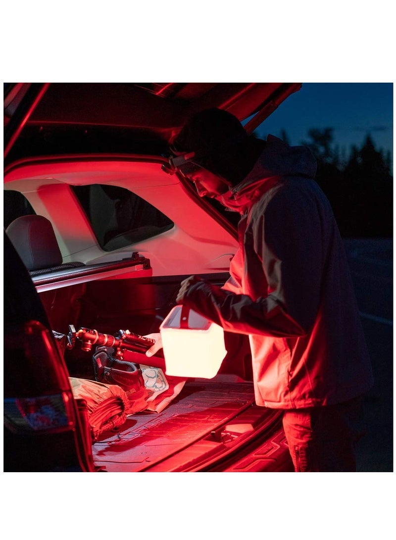 كابتن تيك 2-in-1 Solar Camping Lantern and Phone Charger - Inflatable LED Lamp for Camping, Hiking and Travel - Emergency Light for Power Outages, Hurricane, Survival Kits - As Seen on Shark Tank - Image 4