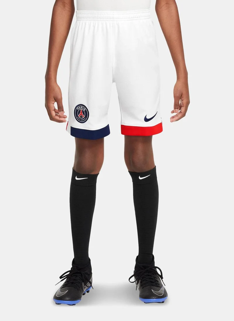 Nike Kids' Paris Saint-Germain 2024/25 Away Replica Football Shorts (Older Kids)