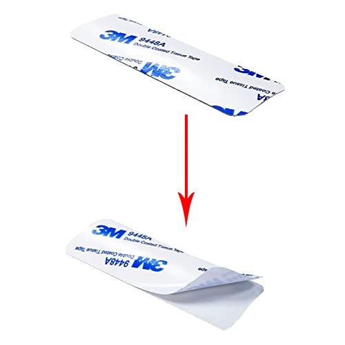Kowibcl Aluminium Horizontal Blinds Replacement Slats, 1 inch Horizontal Blind Repair Tabs, Blind Fixers for Horizontal Blinds Replacement Slats & Parts, White (1" W x 3" L) - Image 3