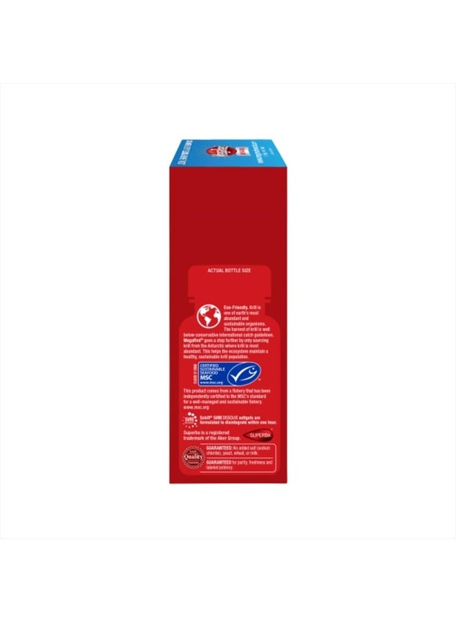 Megared Omega-3 Krill Oil and Joint Supplement - Megared Joint Care 60 softgels - EPA/DHA fatty acids, Antioxidants, Hyaluronic acid, No fishy burp aftertaste as with Fish Oil  - Image 2