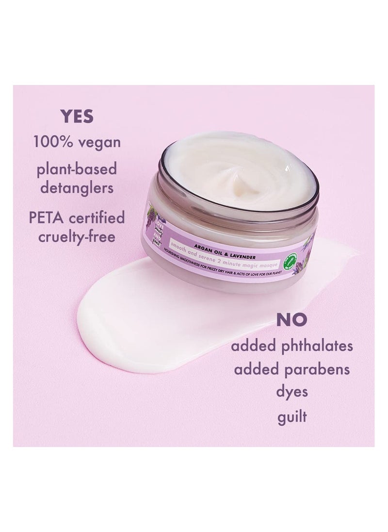 Love Beauty & Planet - Love Beauty & Planet Argan Oil & Lavender Magic Mask for Smooth Frizz Free Hair|No Sulfates,No Paraben|200ml - Image 1