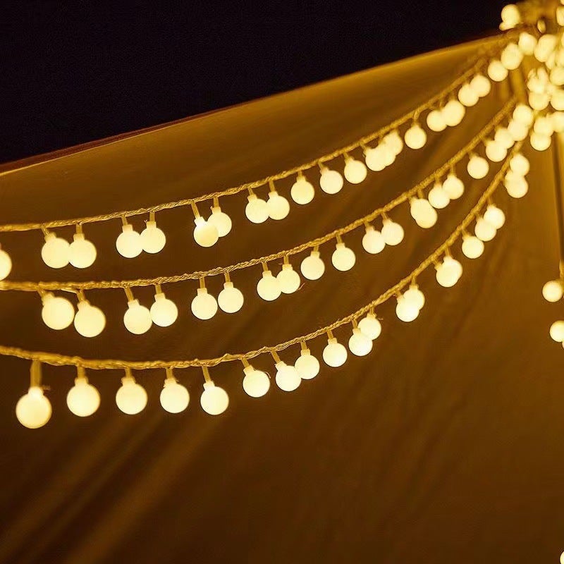 أضواء شريطية شمسية متوفرة في المخزون، أضواء جو camping، أضواء شريطية LED، أضواء أكشاك السوق الليلية، أضواء تزيين الغرف - Image 4