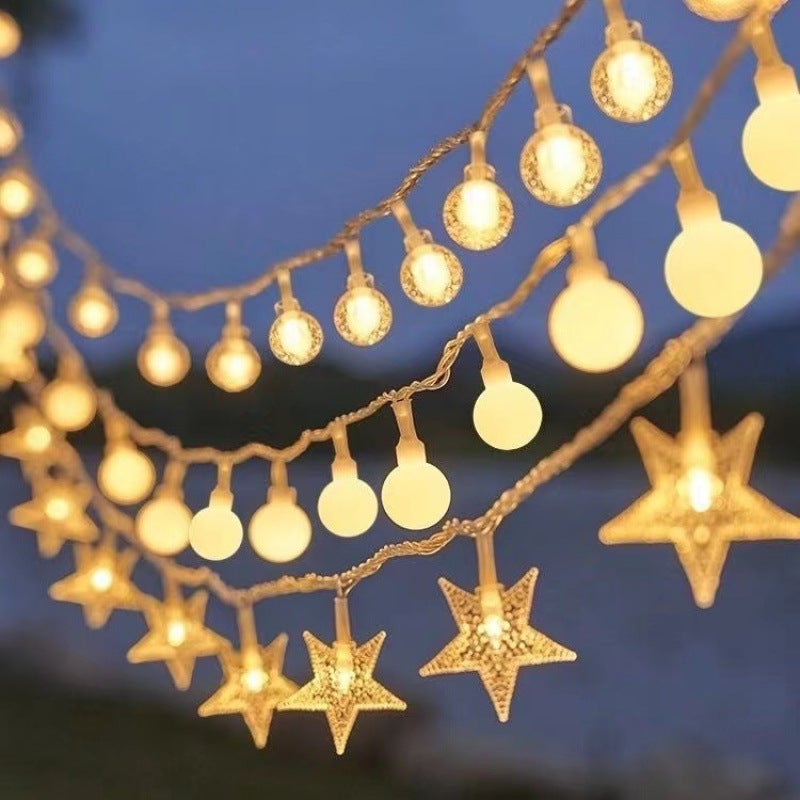 أضواء شريطية شمسية متوفرة في المخزون، أضواء جو camping، أضواء شريطية LED، أضواء أكشاك السوق الليلية، أضواء تزيين الغرف - Image 2