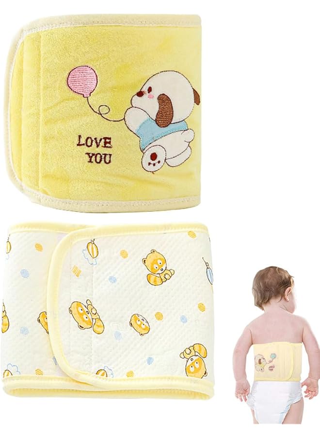 erorex Cartoon Cotton Baby Infant Umbilical Cord Belly Band Baby Belly Protector Soft Newborn Navel Belt - Image 1