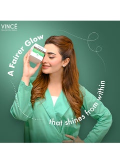 VINCE Extra Glow Lightening Cream – Lightens & Brightens Skin – Reduces Dark Spots, Blemishes & Sunspots – Brings Out Natural Glow with Herbal Extracts – Paraben-Free, 40ml  - Image 2