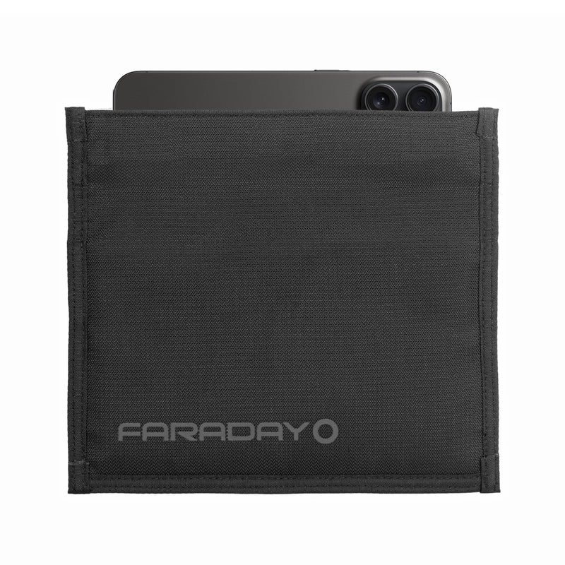 Faraday Defense Faraday Bag Jacket Pro for Phones | Magnetic Closure, Shielding - Law Enforcement & Military, Travel & Data Security, Privacy, Anti-Tracking Anti-Hacking Black (Phone) - Image 1