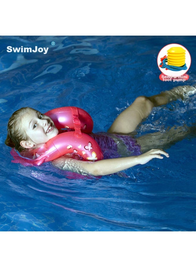 Swimming Fun Yonglebao 7th Generation Snake-shaped Swim Ring For Children To Adults, Inflatable Ring, Size L Red, Double/3 Air Chambers Randomly Sent - Image 1