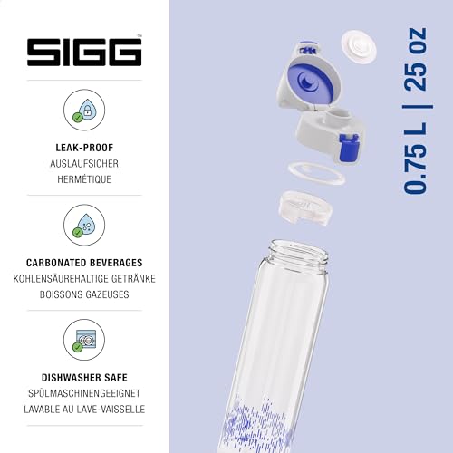 Sigg Tritan Renew Clear Water Bottle Total Clear ONE MyPlanet With Fruit Strainer BPAFree 25 Oz - Image 3