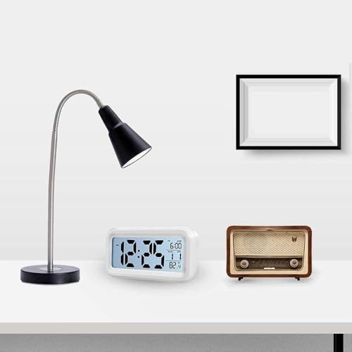 LUUKMONDE Digital Alarm Clock for Heavy Sleepers, Digital Clock Table Clock for Study Table, Students, Office, Corporate | Alarm Clock for Bedroom with Loud Sound, Automatic Sensor,Date & Temperature - Image 2