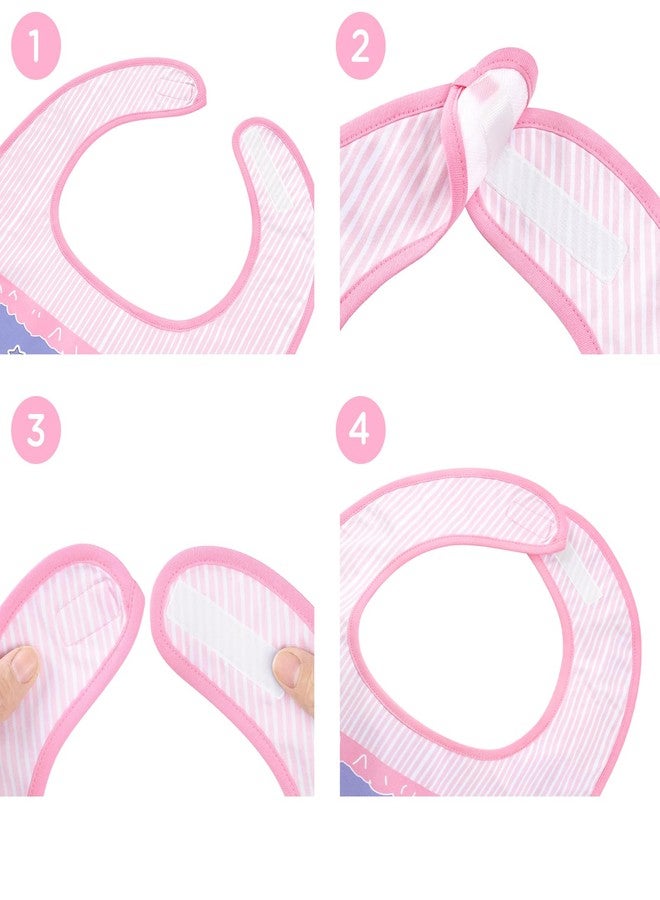 Littleforbig Cotton Waterproof Babydoll Printed Adult Bib with Adjustable Hook-and-Loop Fastener Closure - Little Fantasy Adult Bib - Image 3