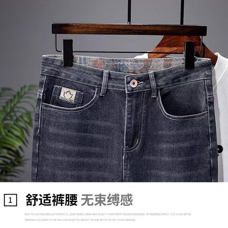 Unisex Classic Denim Jeans Loose Fit Daily Outdoor Wear - Image 5