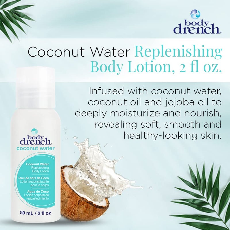 Body Drench Coconut Water Replenishing Lotion, 2 Fluid Ounce - Image 2
