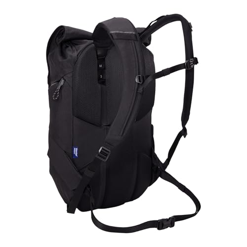 Thule Paramount Bike Commuter Backpack - 20L Capacity - Adjustable fit - 16" Padded Laptop Sleeve and 11" Tablet Pocket - Rolltop Closure - Side Phone Pocket - Taillight Loop - Image 2