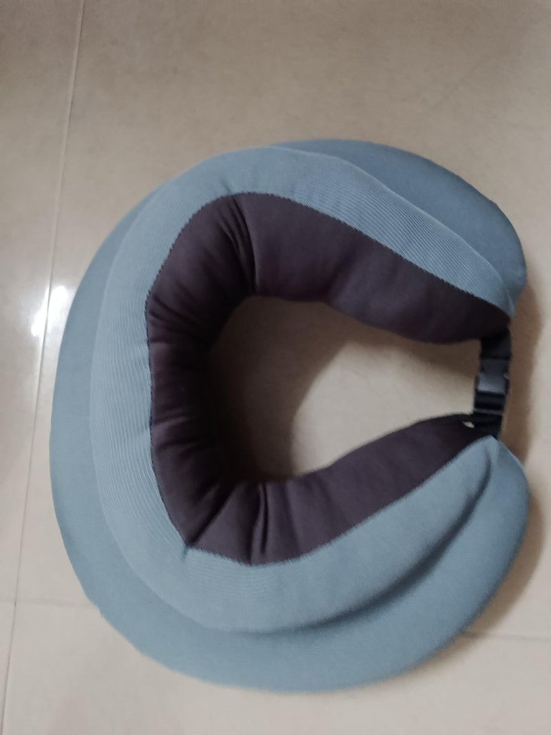 Nilzone Neck Pillow, U-Shape for Travel and Home to Support Head, Neck, and Chin in Sleeping or Resting- Suitable and Relaxing for Airplane,Trip and Car (U-Shape Neck Pillow)