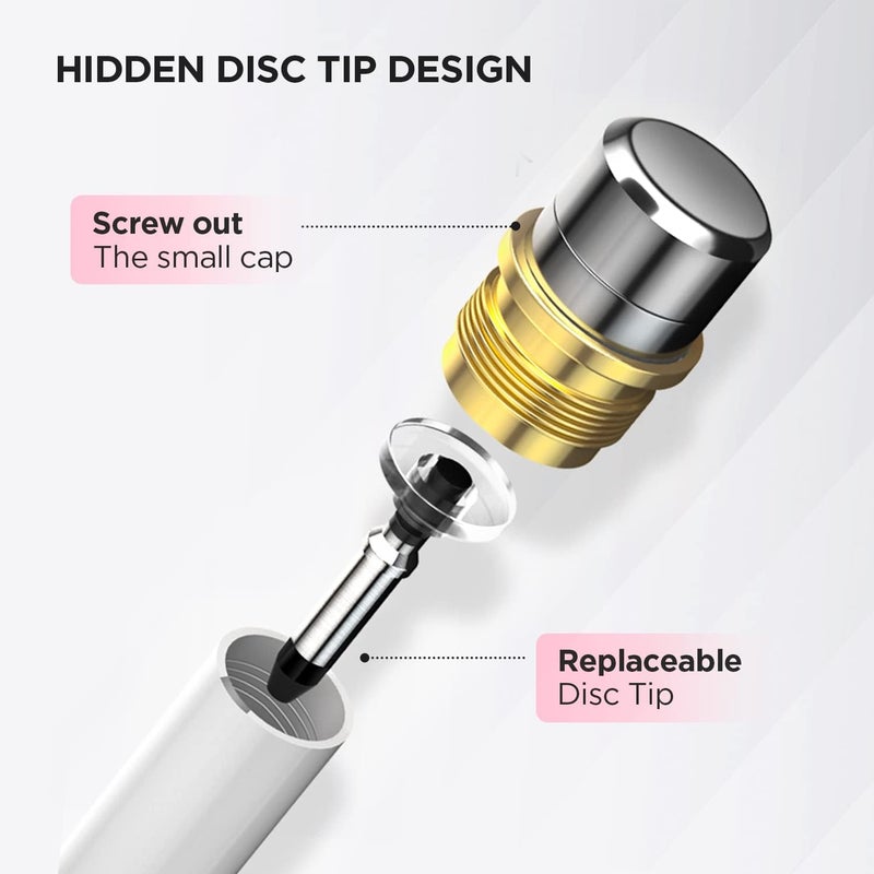 اواسو أقلام قلمية للهواتف المحمولة، قلم شاشة تعمل باللمس سعوي عالمي لأجهزة Apple iPad/Pro/Mini/Air/iPhone/Samsung/Galaxy/Tab A7&S7/Surface Tablet - Image 3