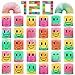 AZEN 120 Pcs Mini Spring Party Favors for Kids 35 48 Goodie Bags Stuffers for Birthday Classroom Prizes Kids Prizes Small Bulk Toys Gifts 4 Smile - Image 3