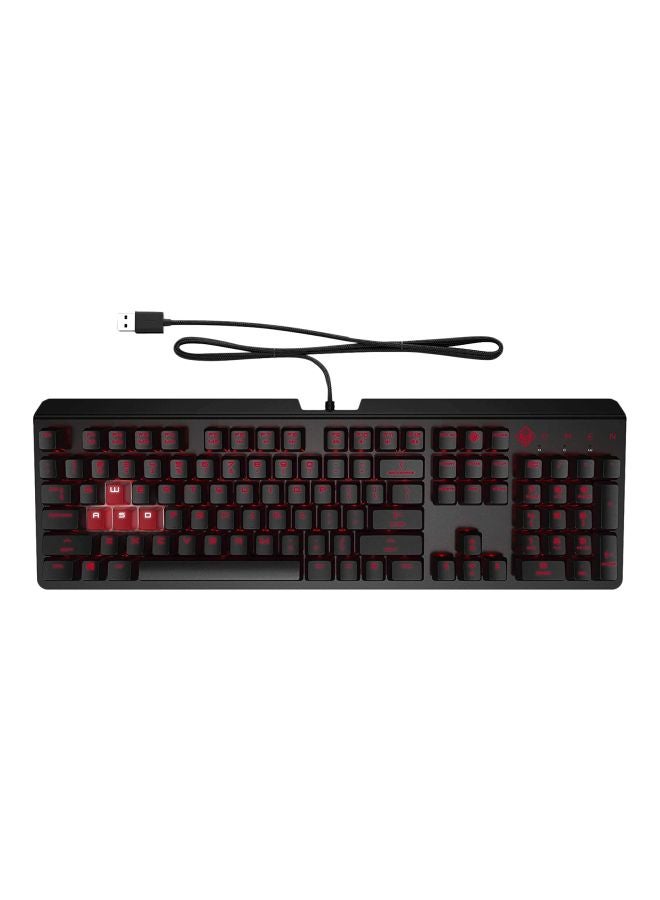HP لوحة مفاتيح أصلية للألعاب إنكودر أسود/أحمر - Image 1