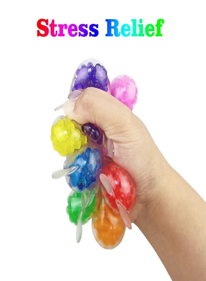 Anditoy 24 PCS Mini Easter Bunny Squeeze Toys Stress Balls Stress Relief Toys for Easter Basket Stuffers Egg Fillers Gifts Party Favors - Image 3