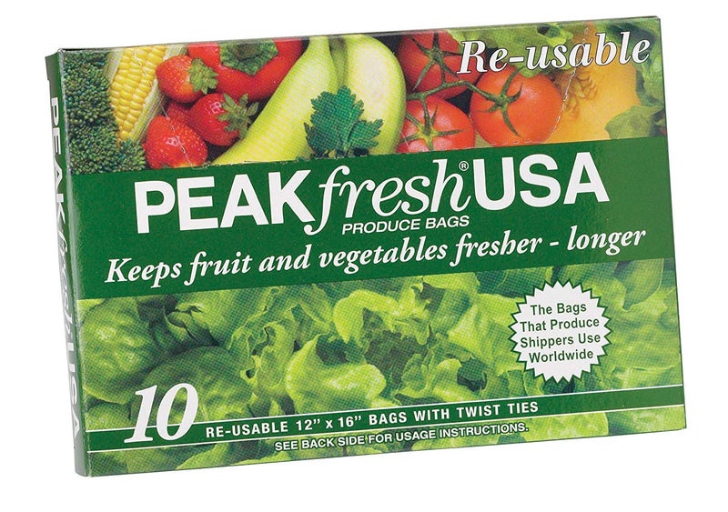 PEAKfresh Peak Fresh Re-Usable Produce BagsSet of Two (20 bags total) by Peak Fresh - Image 1