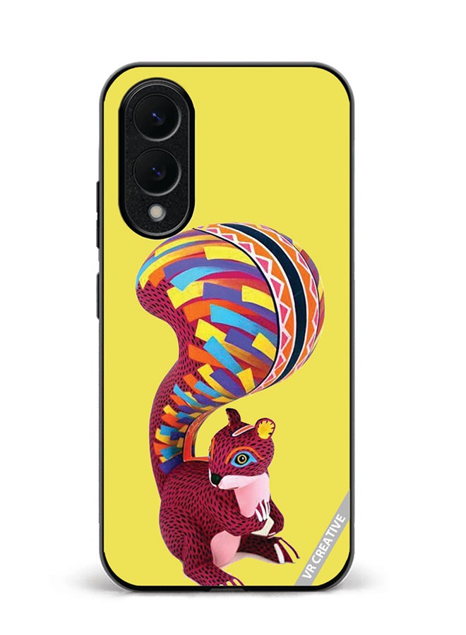 VR CREATIVE Protective Case Cover For Samsung Galaxy S25 Edge Squirrel Design Multicolour