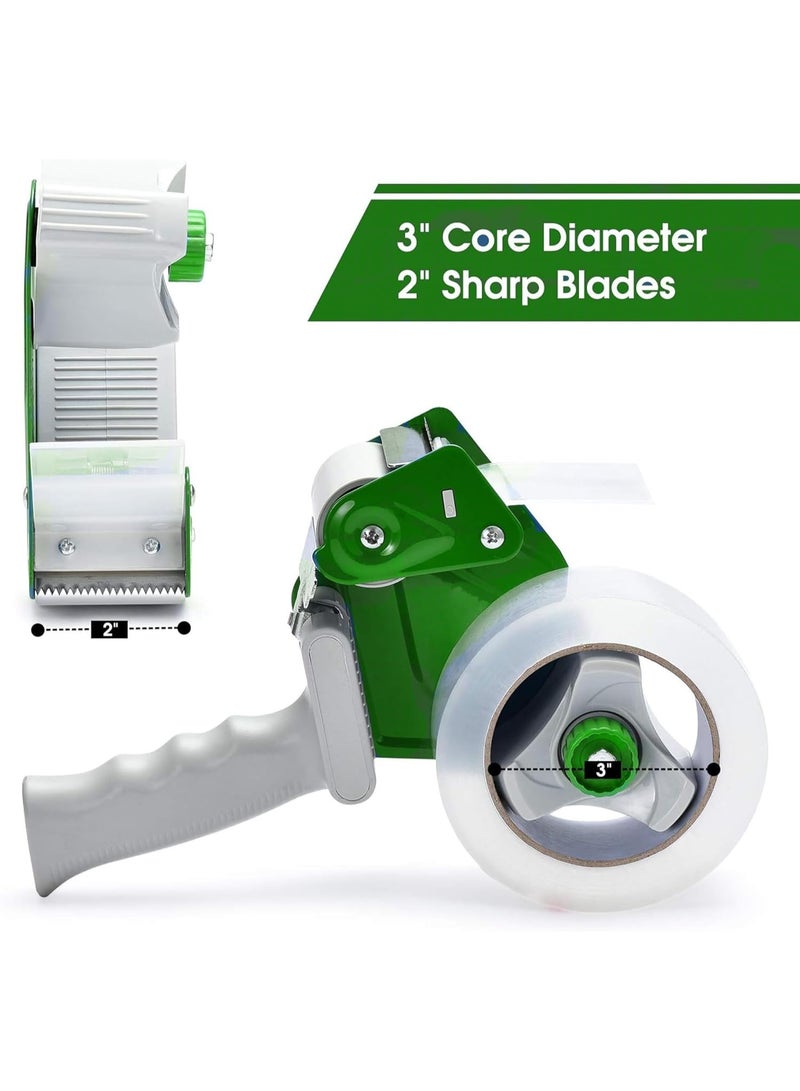 Duravel Packing Tape Dispenser Gun and 2 Inch Clear Tape - Carton Packing Tape, Lightweight Industrial Side Loading Tape Dispenser - view 4