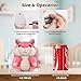 SANJOIN Toddler Toys for Ages 24 Easter Basket Stuffers Talking Hamster Repeats What You SayEaster Gifts for Kids Interactive Plush Toy for Boys Girls for 2 3 4 5 6 8Year Old Birthday Gift Pink - Image 4