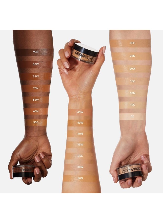 Dermablend كريم ديرما بليند كوفر عالي التغطية SPF 30 20W كاجو بيج للنساء 1 أونصة أساس - Image 4