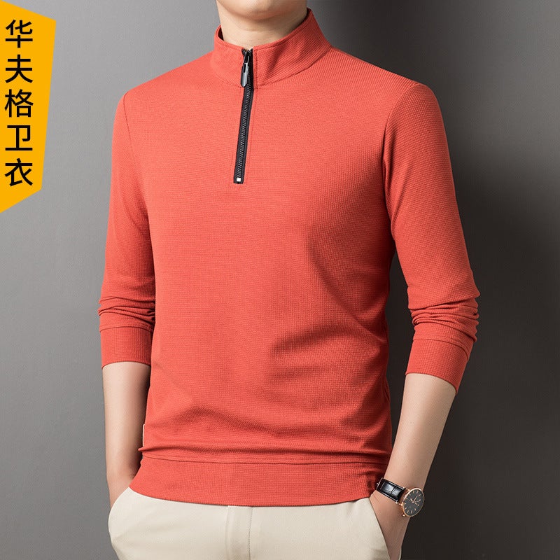 Supply 8861 Autumn New Ice Silk Quick-Drying Long Sleeve T-Shirt Men'S Outdoor Leisure Sports Fitness Long Sleeve T-Shirt - Image 4