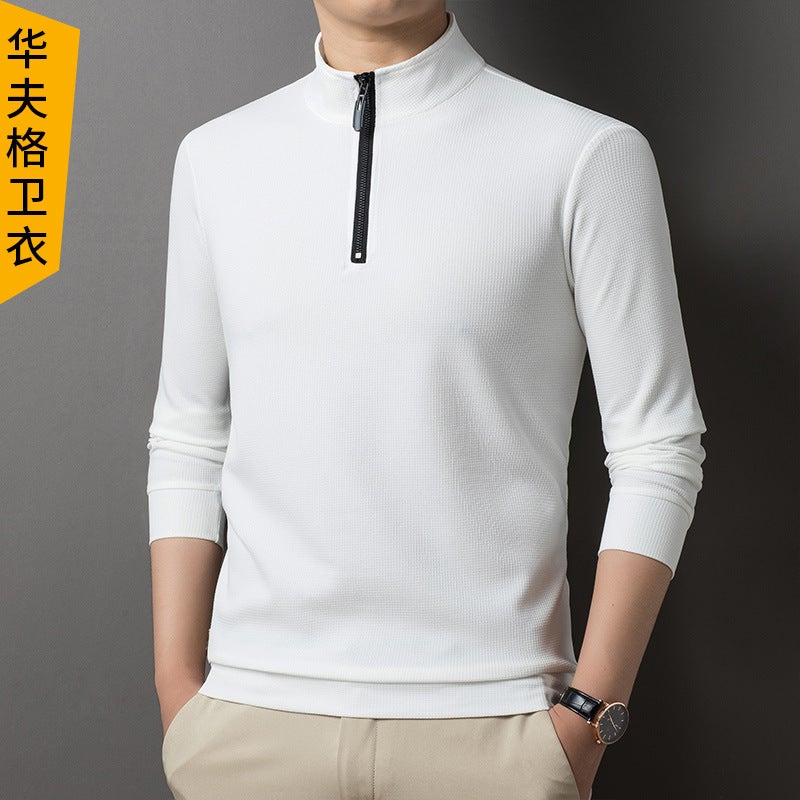 Supply 8861 Autumn New Ice Silk Quick-Drying Long Sleeve T-Shirt Men'S Outdoor Leisure Sports Fitness Long Sleeve T-Shirt - Image 3