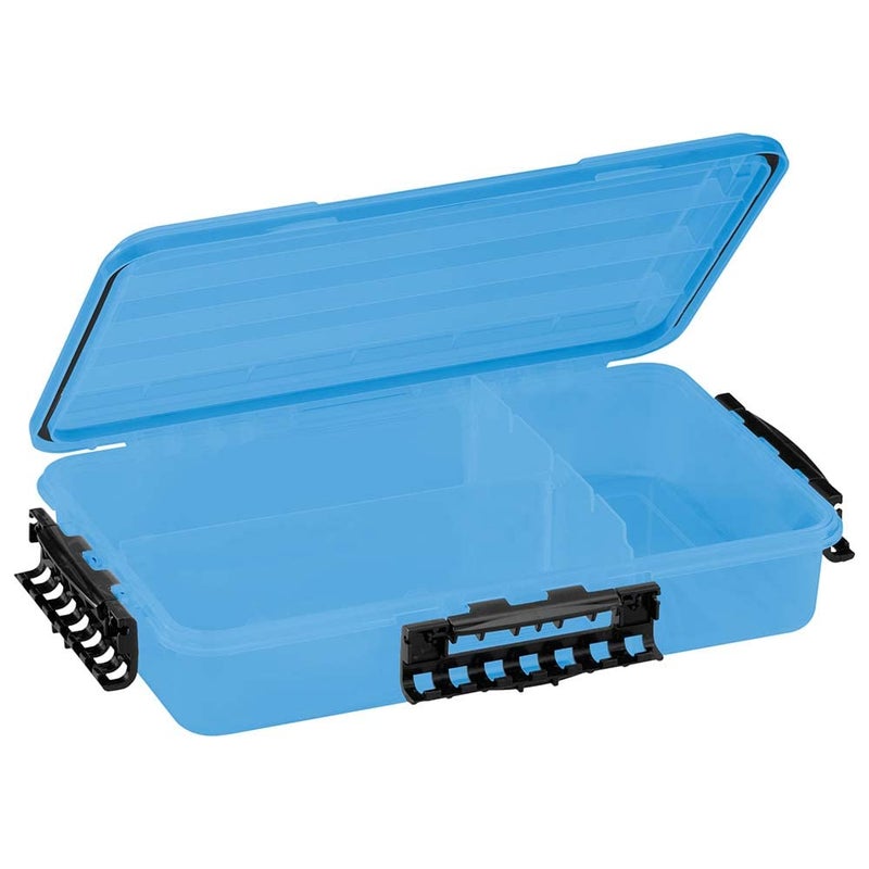 Plano Waterproof 3700 Deep Bulk Stowaway Tackle Box, 14" X 8.88" X 3", Durable Cam-Action Latches, O-Ring Seal, Adjustable Dividers for Versatile Fishing Storage - Image 1