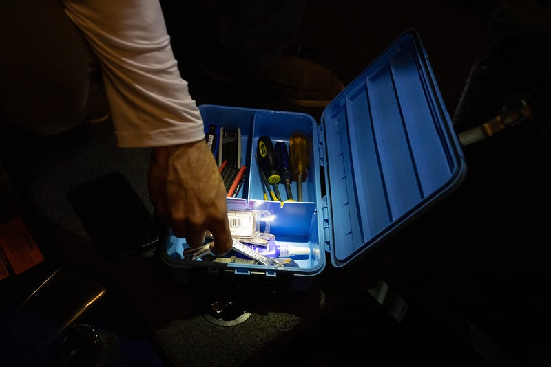 Plano Waterproof 3700 Deep Bulk Stowaway Tackle Box, 14" X 8.88" X 3", Durable Cam-Action Latches, O-Ring Seal, Adjustable Dividers for Versatile Fishing Storage - Image 2