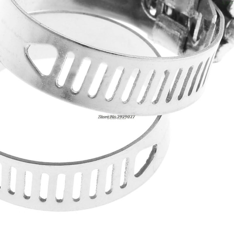 TOOLBUX Toolbux 80 Pcs Adjustable Fuel Petrol Pipe Hose Clips Stainless Spring Clamp 1319Mm  - Image 3