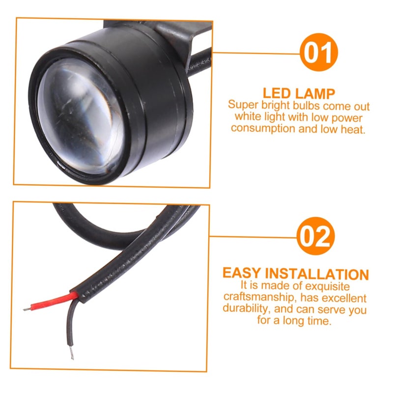 Motorcycle LED Marker Lights Easy to Install Driving Lights for Safety Enhanced Visibility in Poor Conditions Assorted Colors - Image 5