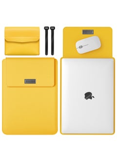 Generic For Lenovo Air14 Inch For Iphone 13 For Huawei For Xiaomi 15.616 Non-magnetic Laptop Inner Bag Factory-Color:Lemon Yellow-Applicable Models:11inch / 12inch Neutral (Will Be Shipped On The Same Day)  - Image 1