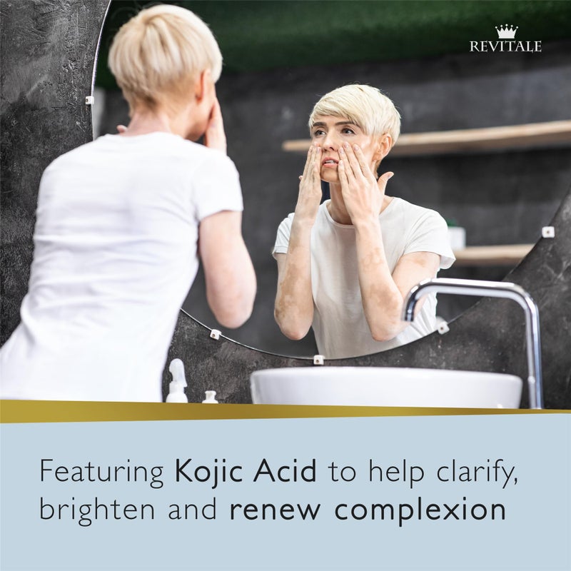 Revitale Advanced Kojic Acid Brightening Scrub Soap - Image 2