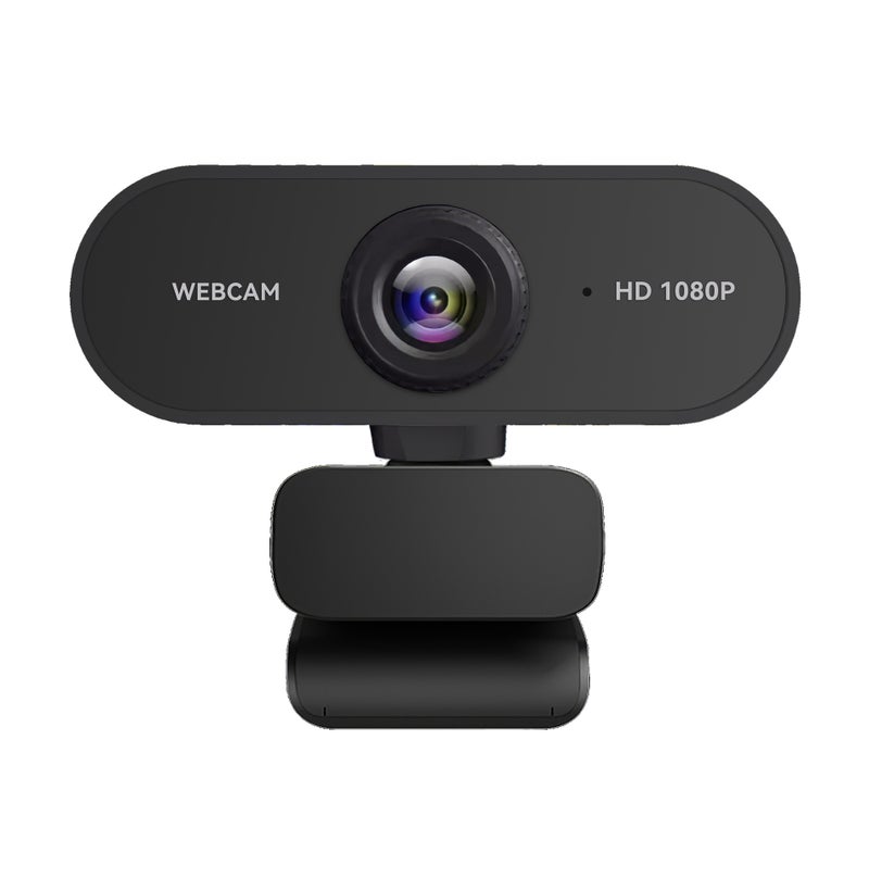 Computer camera USB webcast notebook desktop computer home online class driver-free with microphone [HD 720P] manual focus + driver-free + built-in microphone - Image 1