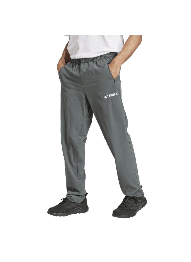 Adidas Adidas Mt Ess Pants Grey Hiking Pants For Men Xs  - Image 2