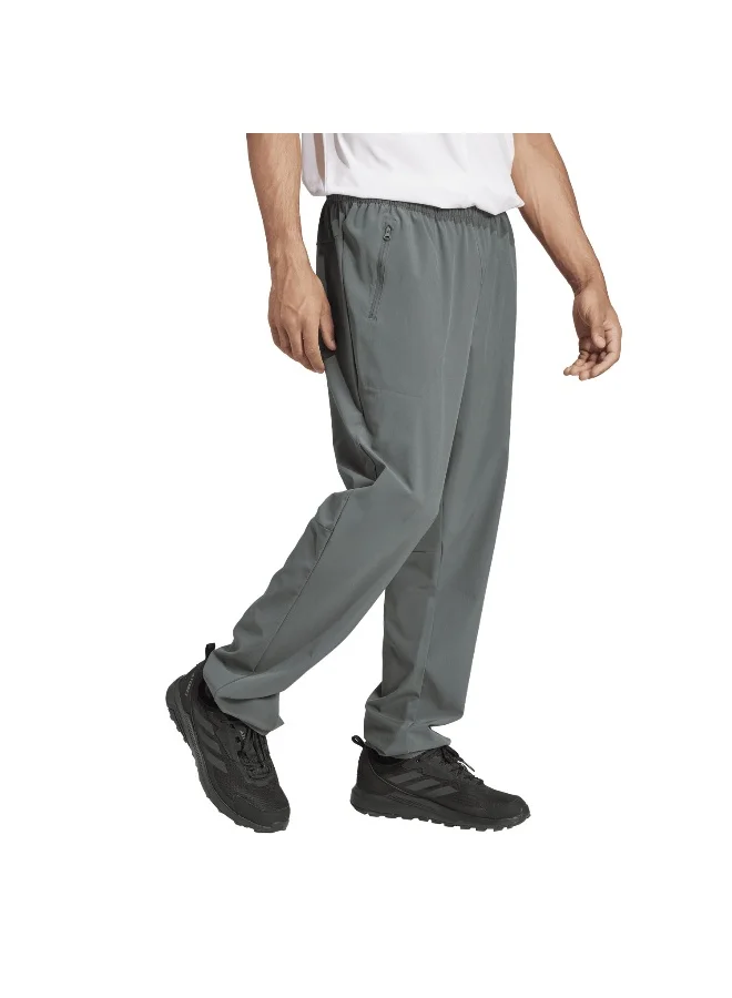 اديداس بنطلون تسلق رجالي رمادي مقاس