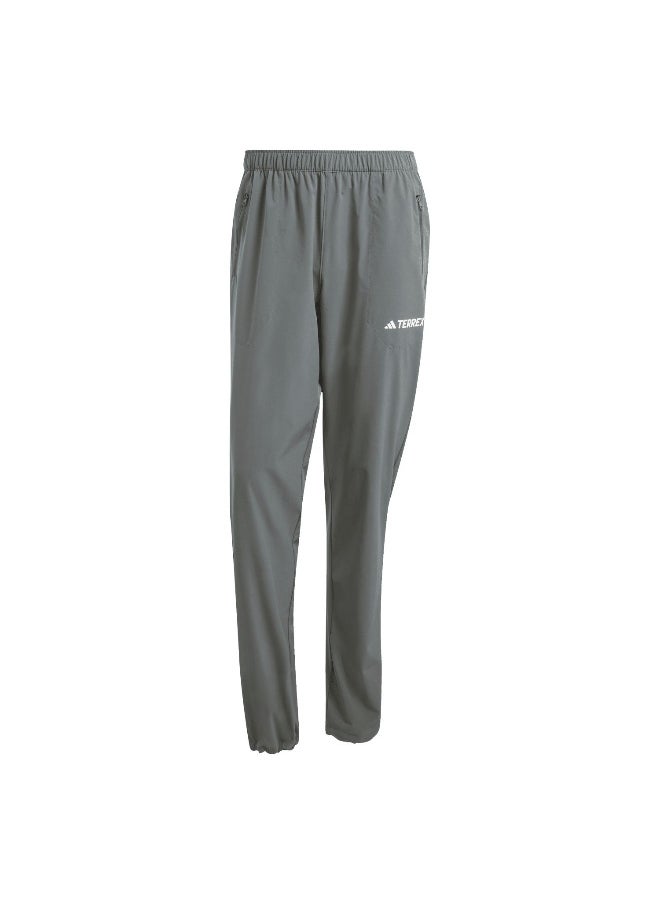 Adidas Adidas Mt Ess Pants Grey Hiking Pants For Men Xs  - Image 1