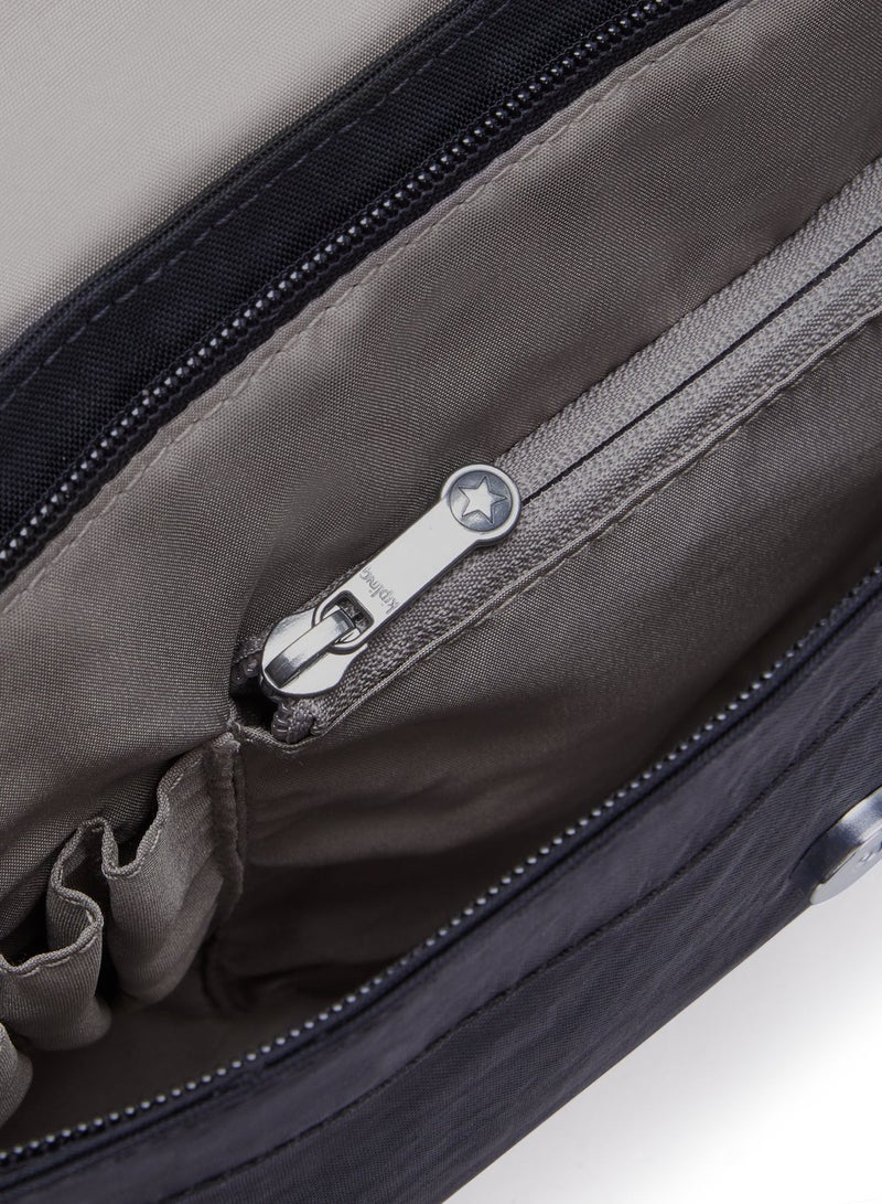 كيبلينغ حقيبة عمل سوبر ووركر بحزام كتف قابل للإزالة - أسود - Image 5