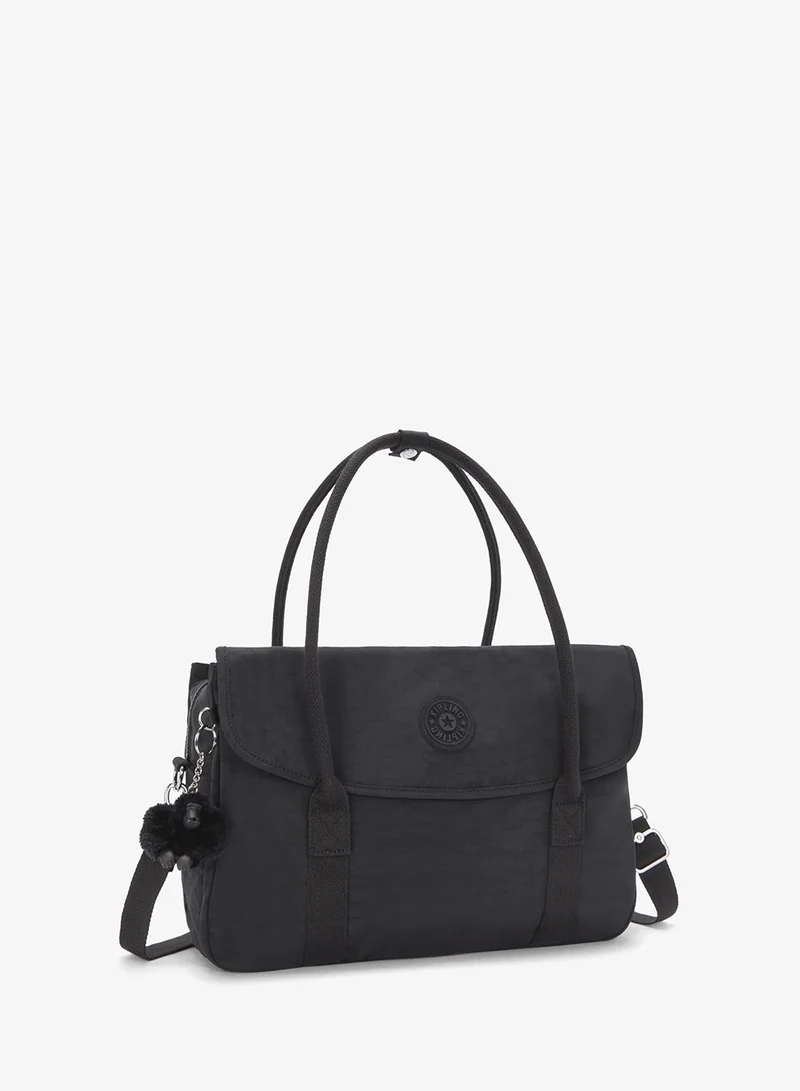 Kipling  Superworker Working Bag With Removable Shoulder Strap - Black Noir for Women | Best Price UAE